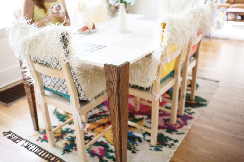 Diy Chair And Cushion Cover, Making Dining Chair Cushion Covers