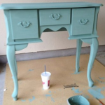 Chalk paint on furnoture